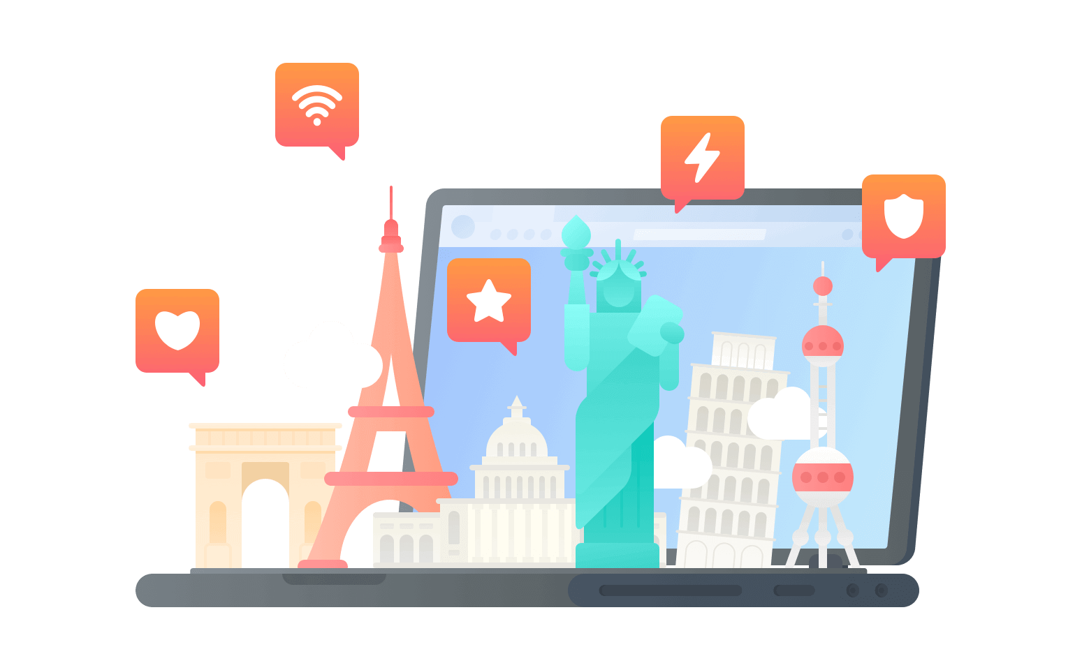 在瑙鲁连接到中国的加速器 - 华人VPN